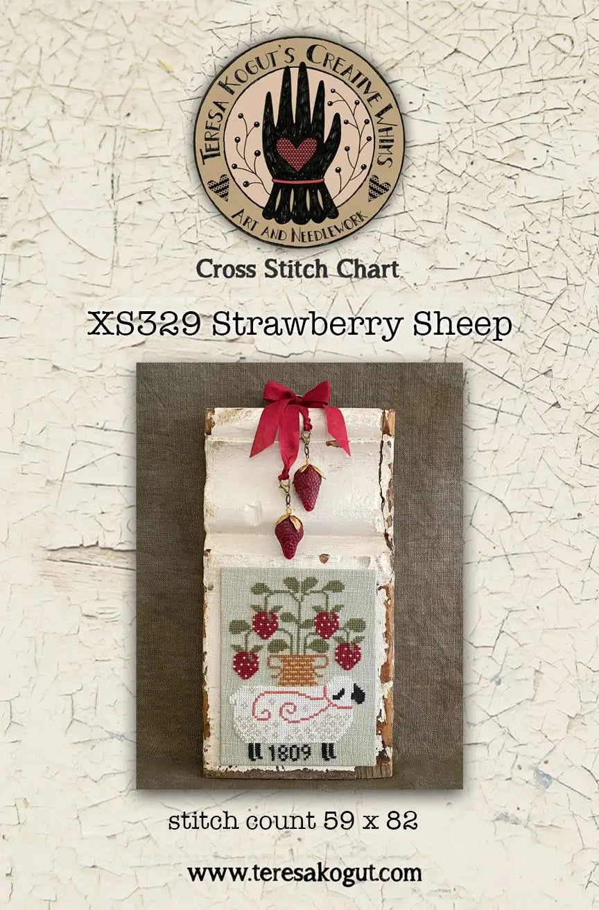 Strawberry Sheep by Teresa Kogut (Pre-order) Teresa Kogut