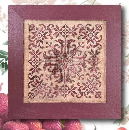 Strawberry Square by Ink Circles Ink Circles