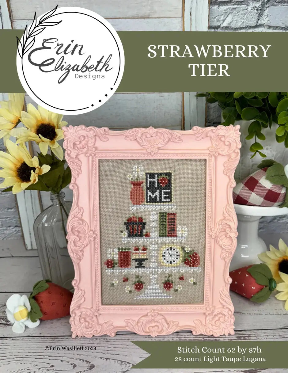 Strawberry Tier by Erin Elizabeth (pre-order) Erin Elizabeth Designs