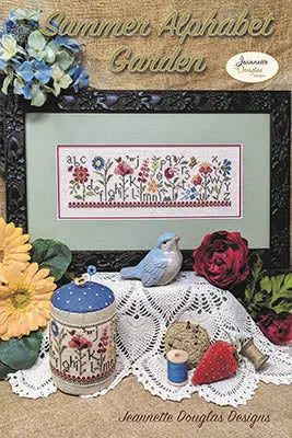 Summer Alphabet Garden by Jeannette Douglas Designs Jeannette Douglas Designs