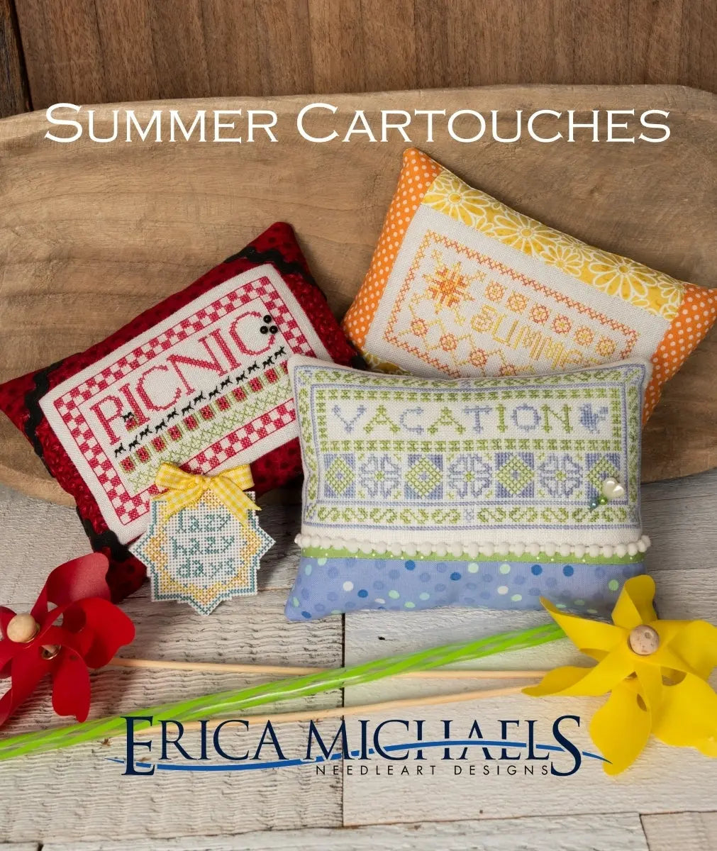 Summer Cartouches by Erica Michaels Erica Michaels