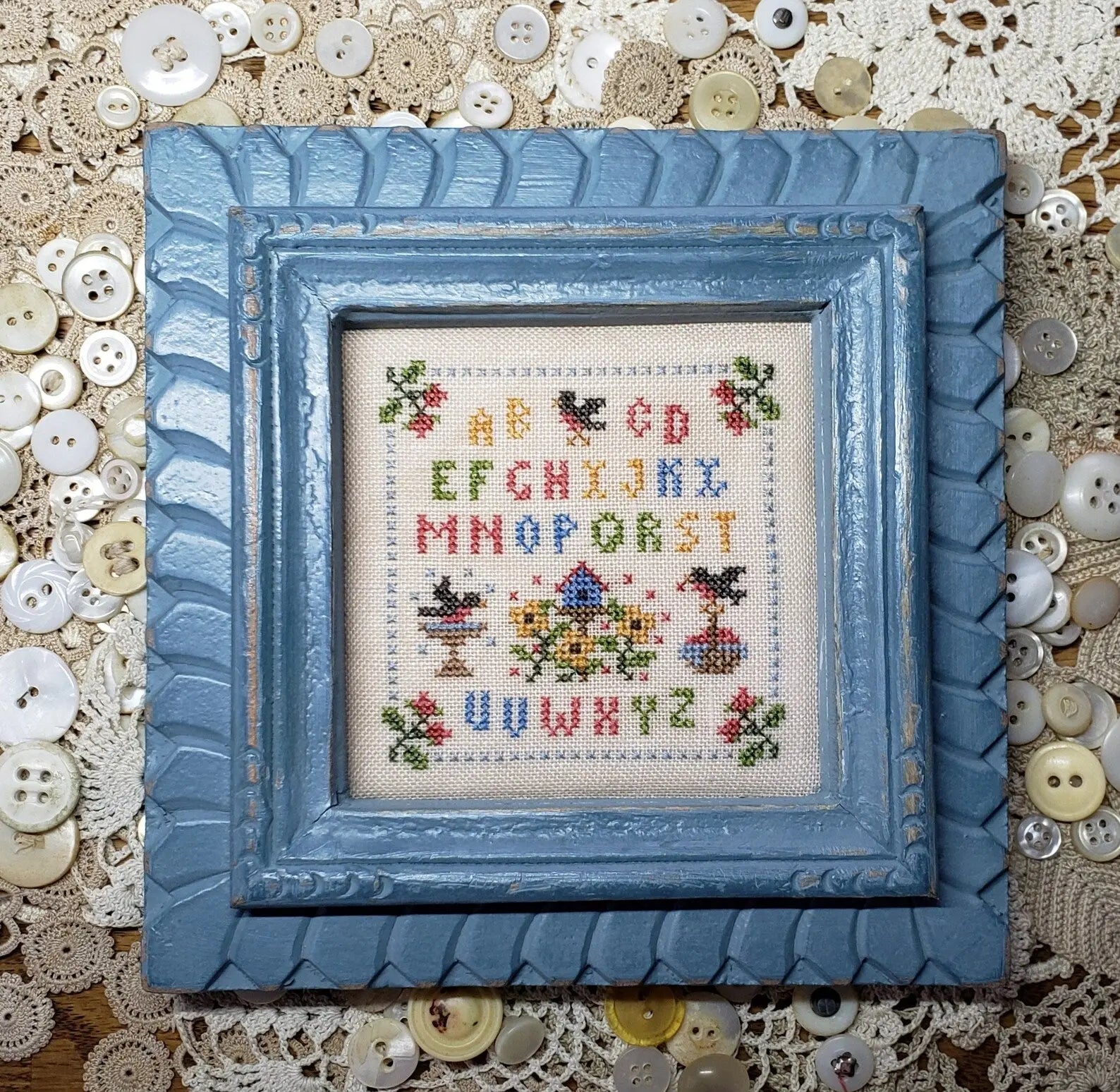 Summer Shenanigans by Samplerbird Stitchery Samplerbird Stitchery