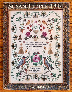 Susan Little 1844 by NeedleWork Press Colorado Cross Stitcher
