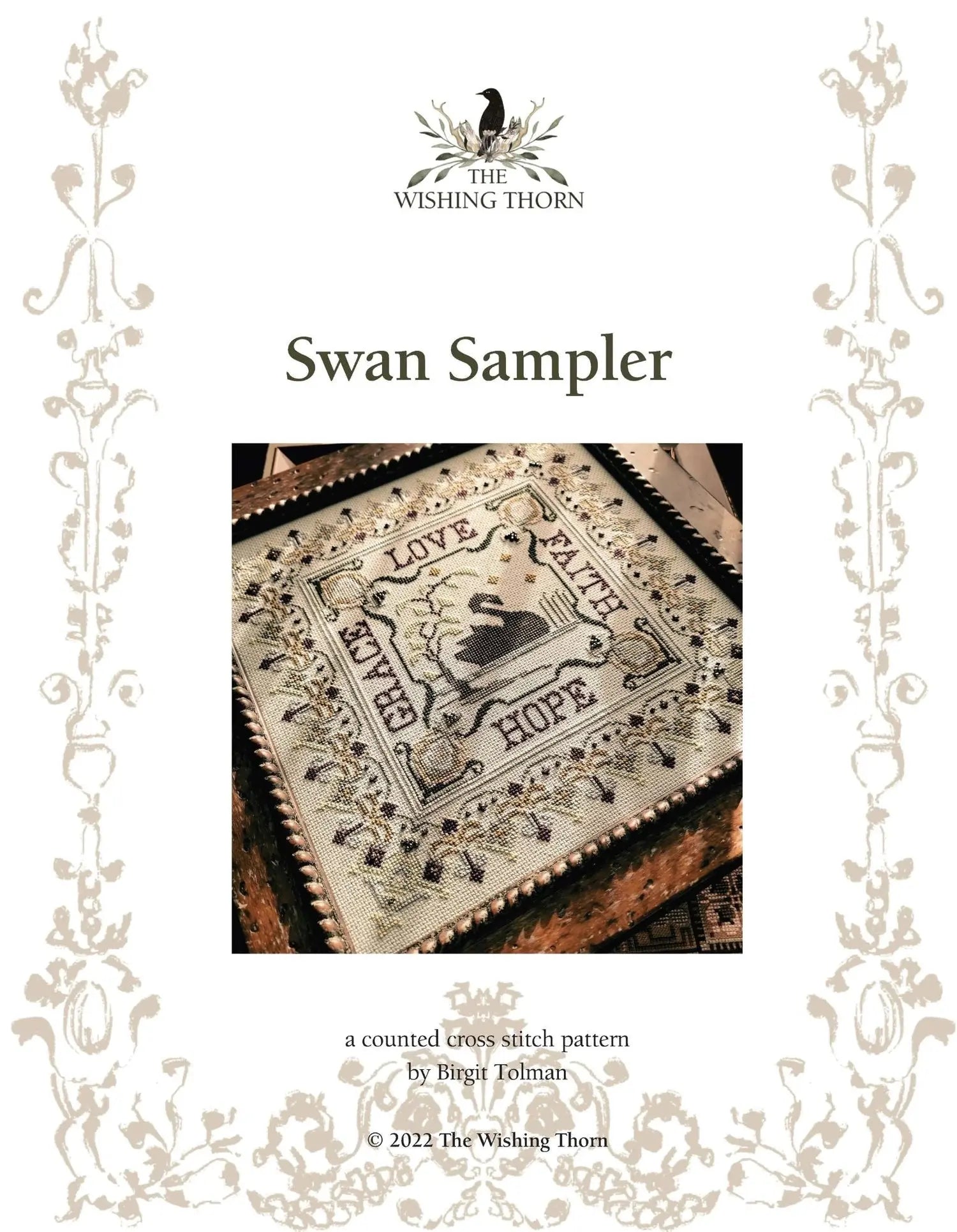 Swan Sampler by The Wishing Thorn The Wishing Thorn
