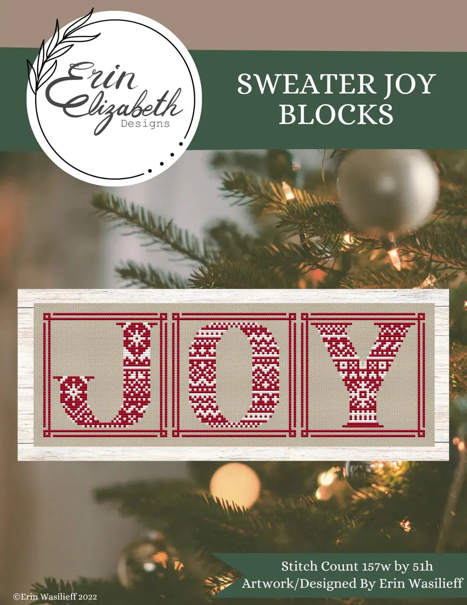 Sweater Joy Blocks by Erin Elizabeth Designs Erin Elizabeth Designs