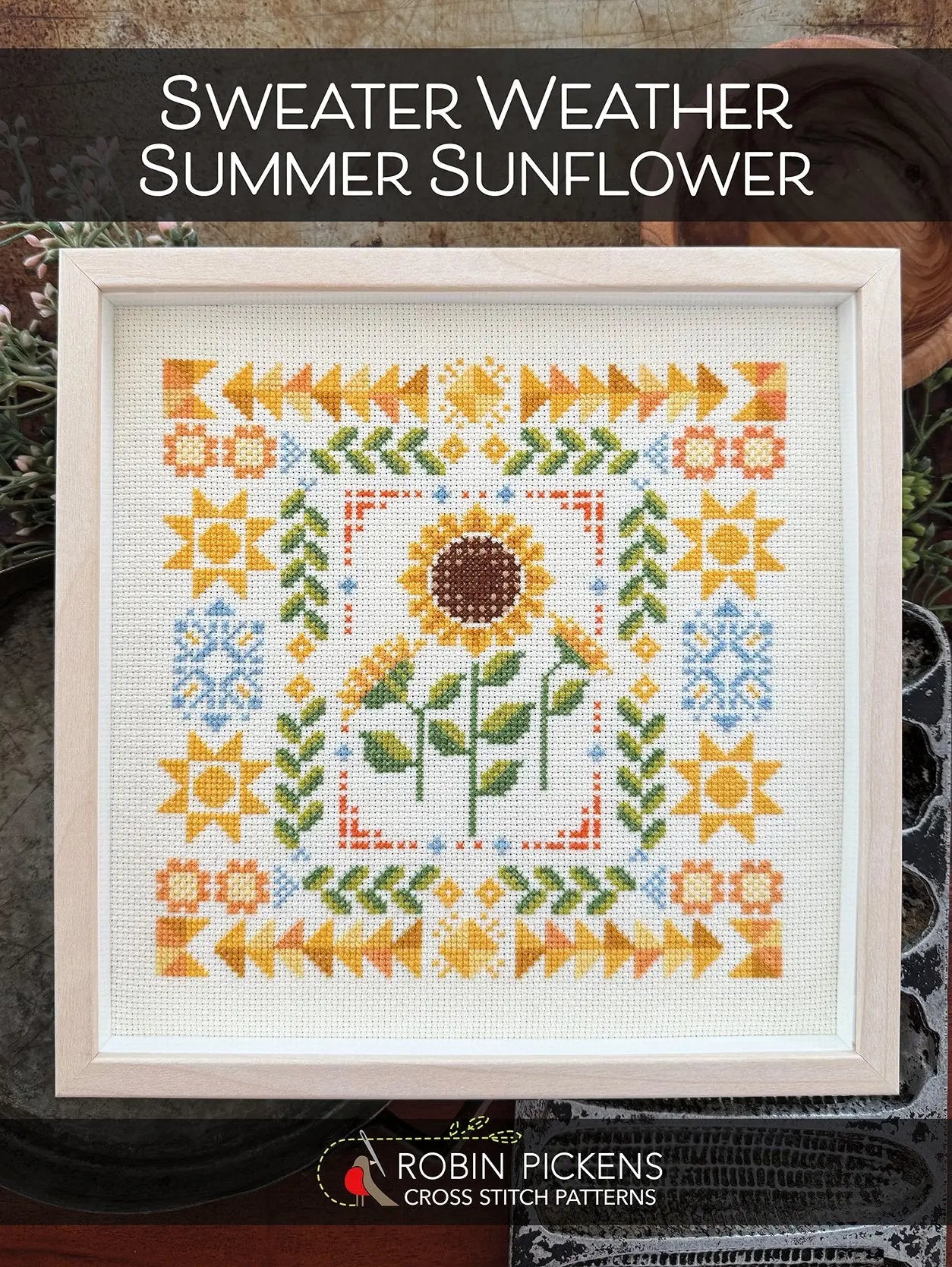 Sweater Weather Summer Sunflower by Robin Pickens (Pre-order) Robin Pickens