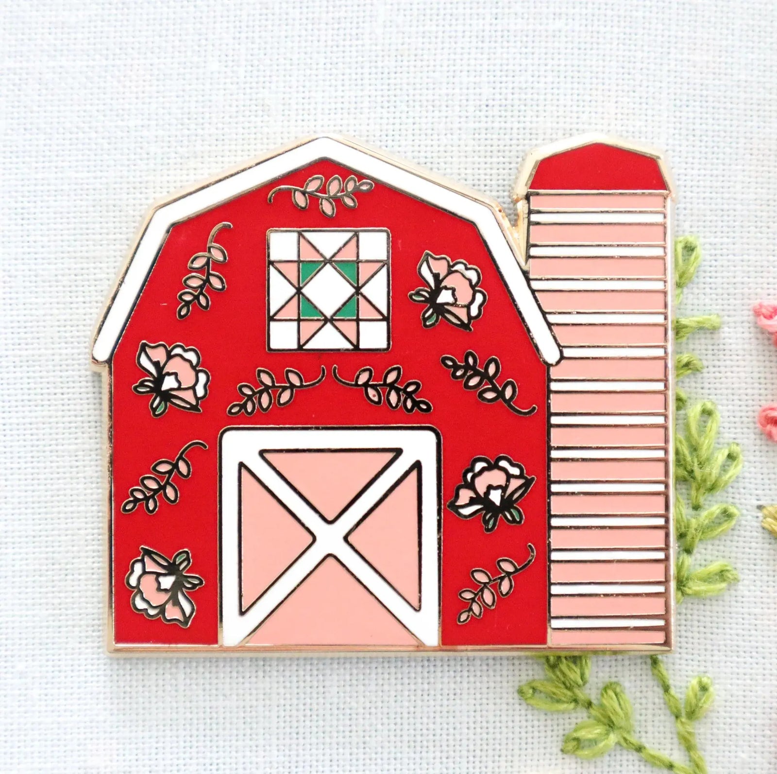 Sweet Acres Barn Needle Minder by Flamingo Toes Flamingo Toes