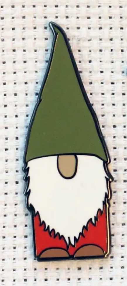 Tall Hat Gnome Needle Minder by Snarky Crafter Designs Snarky Crafter Designs