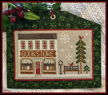 The Bookstore by Little House Needleworks Little House Needleworks