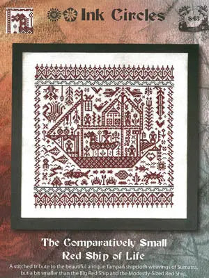 The Comparatively Small Red Ship of Life by Ink Circles Ink Circles