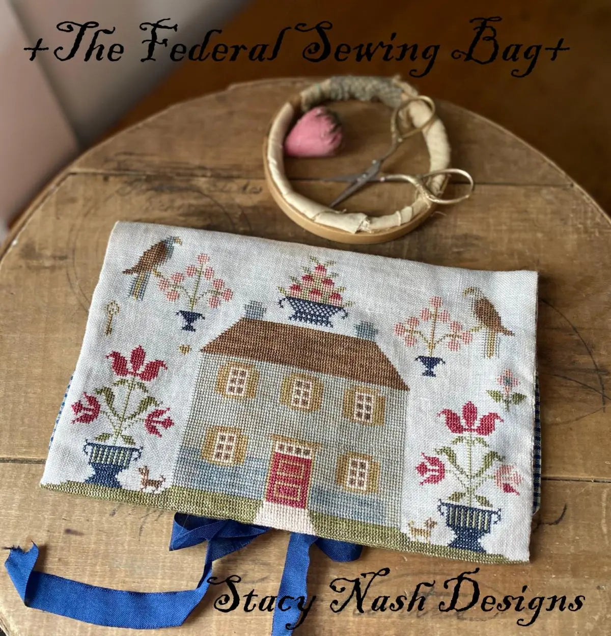 The Federal Sewing Bag by Stacy Nash (Pre-order) Stacy Nash Primitives