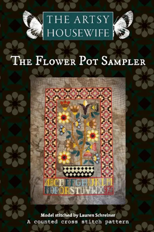 The Flower Pot Sampler by The Artsy Housewife (pre-order) The Artsy Housewife