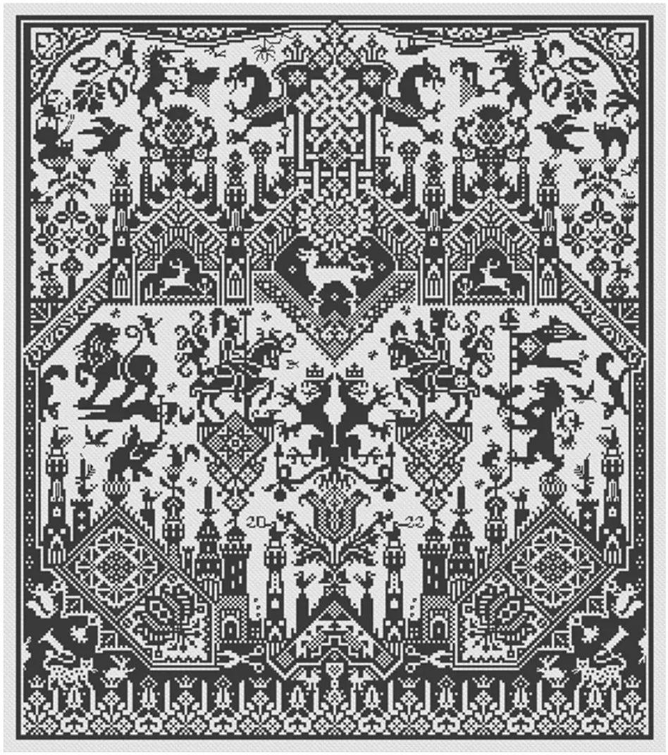 The Land of Cockayne by Long Dog Samplers Long Dog Samplers