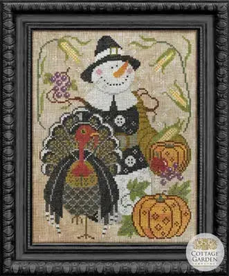 The Pilgrim (Snowman #12) by Country Garden Samplings Cottage Garden Samplings