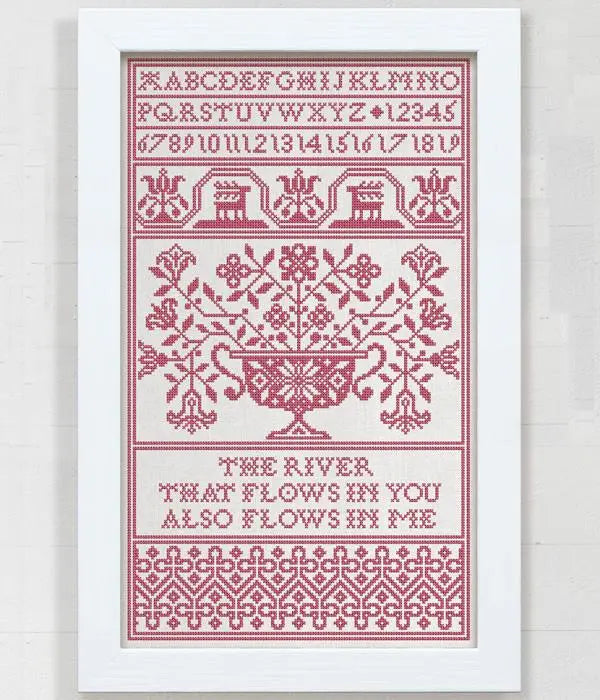 The River by Modern Folk Embroidery Modern Folk Embroidery