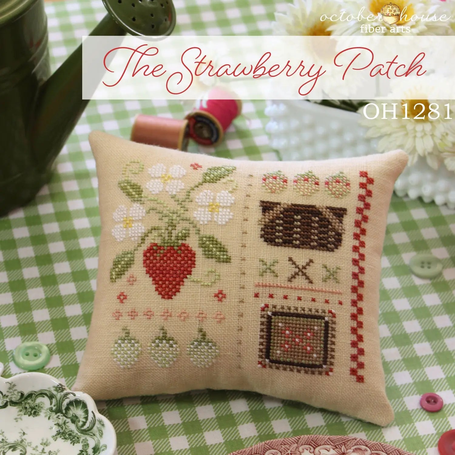 The Strawberry Patch by October House Fiber Arts (pre-order) October House