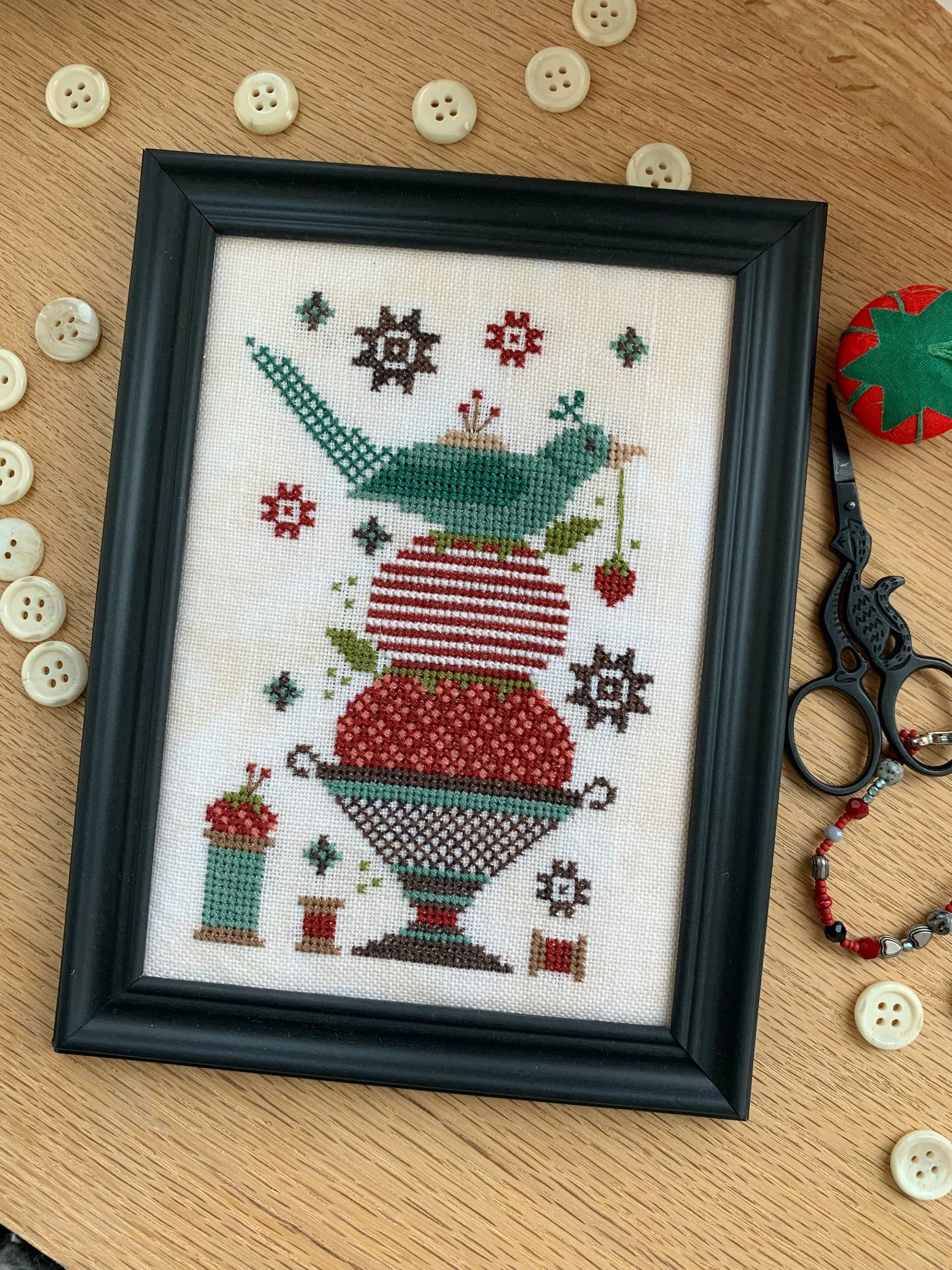 Threads of Time Sewing Bird by Stitches by Ethel (Pre-order) Stitches by Ethel