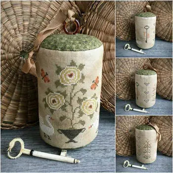 Together Forever Pinkeep Drum by Scattered Seed Samplers Scattered Seed Samplers