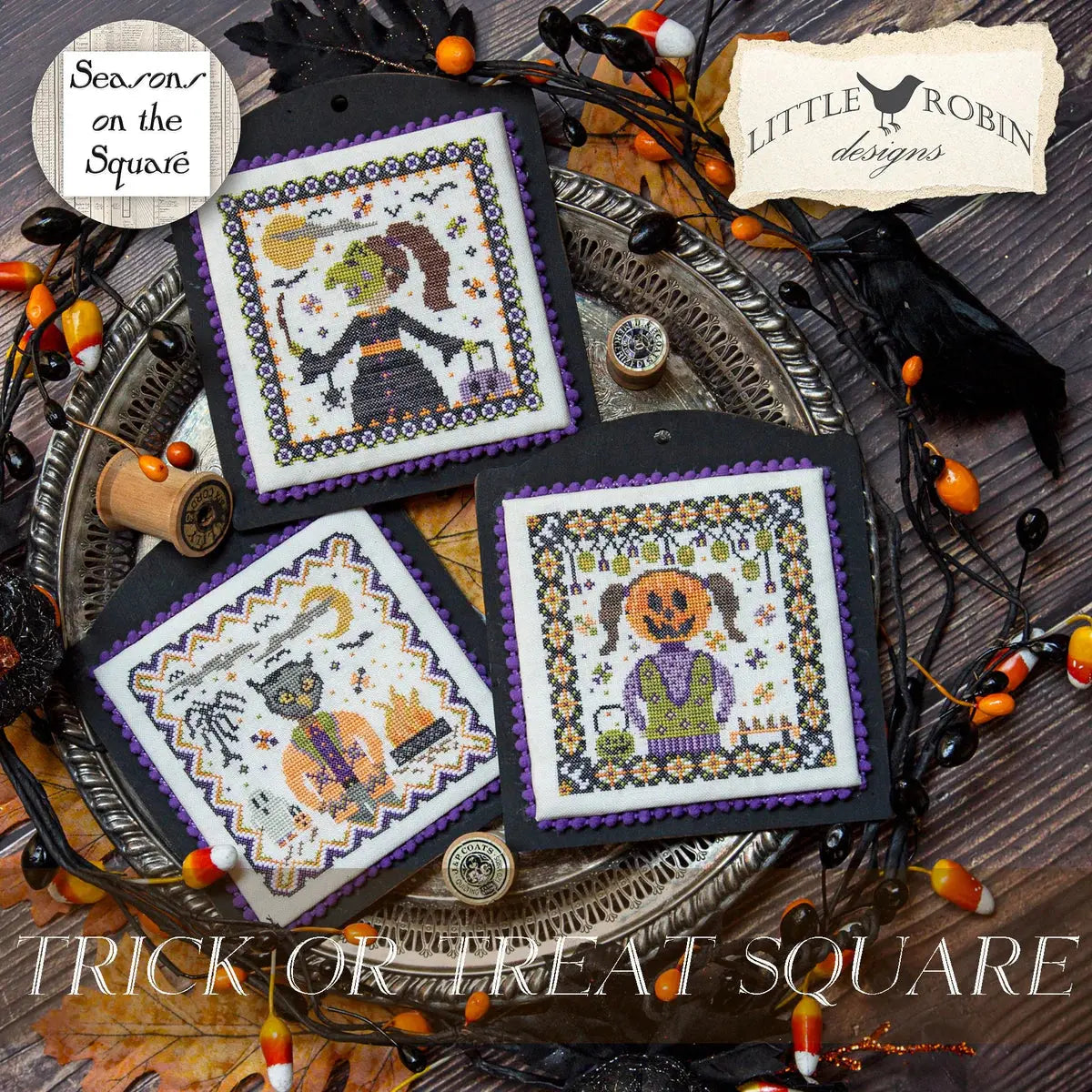 Trick or Treat Square by Little Robin Designs (Pre-order) Little Robin Designs