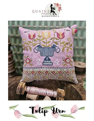Tulip Urn by Quaint Rose Needlearts Quaint Rose Needlearts