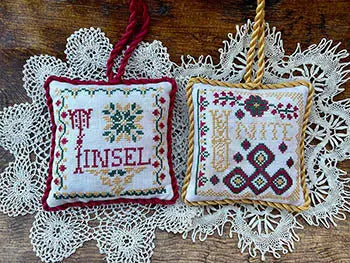 Vintage Christmas Alphabet 9 by Jan Hicks Creates Jan Hicks Creates