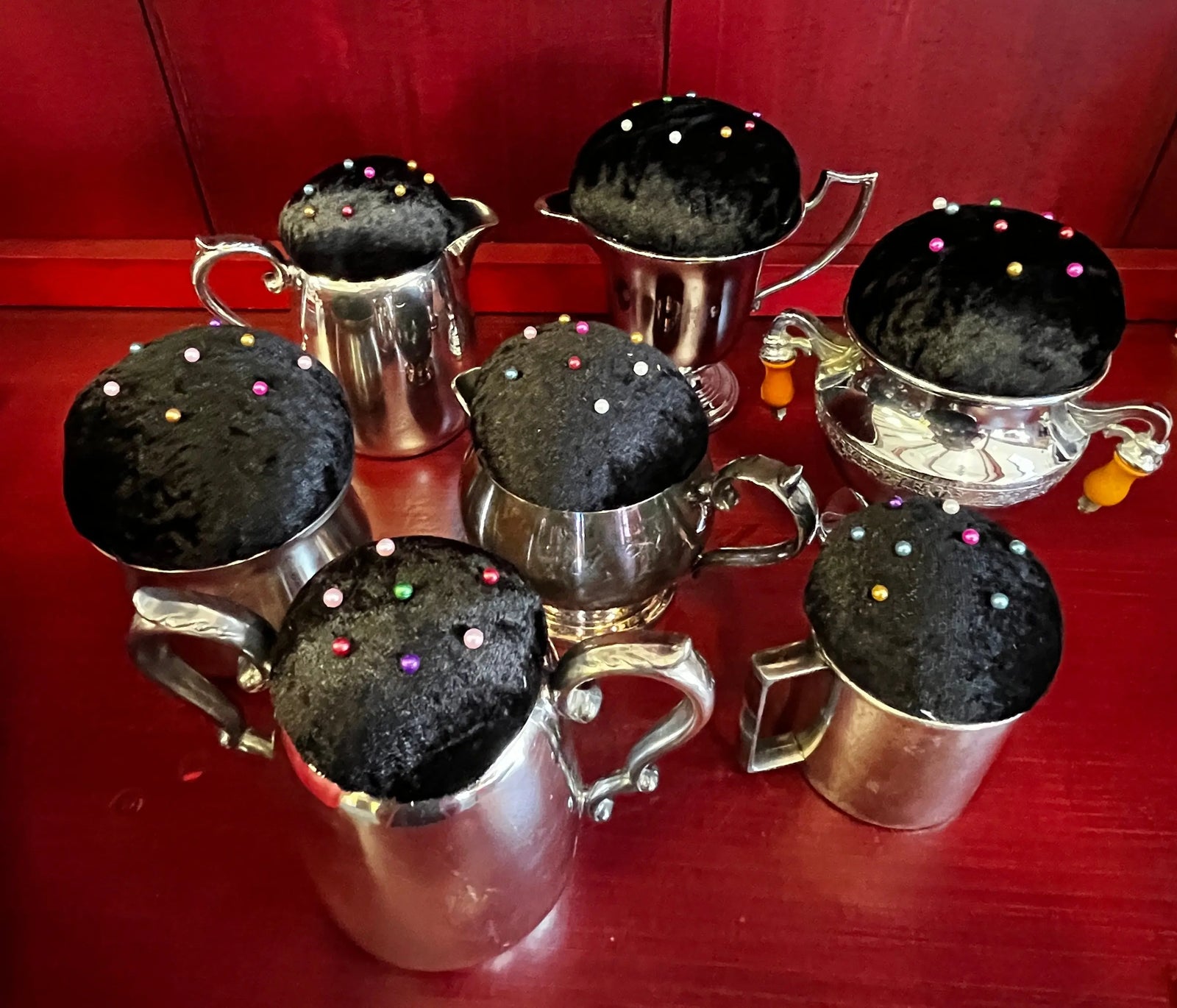 Vintage Velvet Pincushions Colorado Cross Stitcher