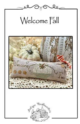 Welcome Fall by Antique Needleworkers Antique Needleworkers