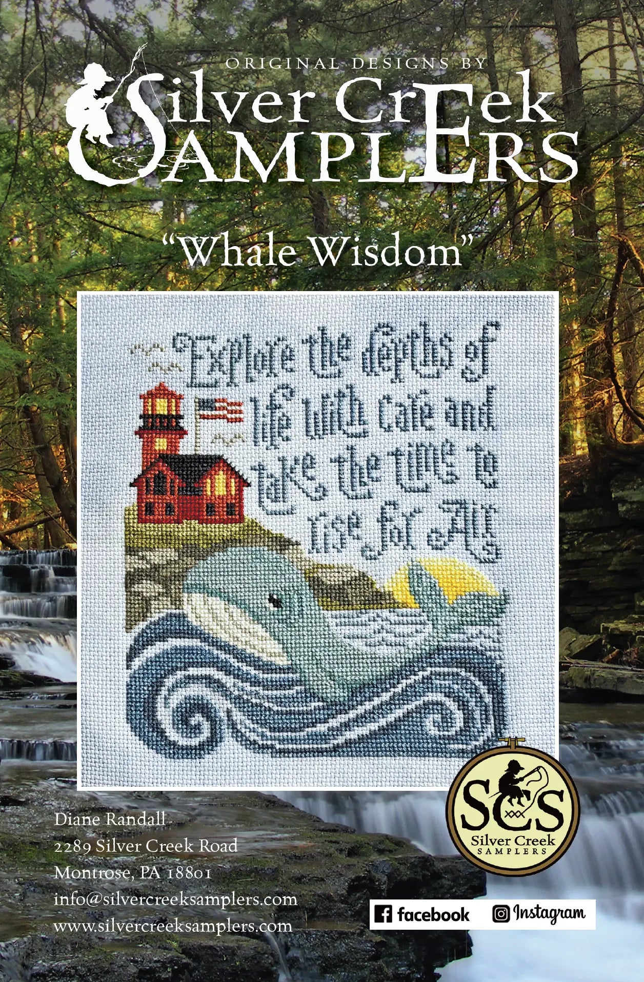 Whale Wisdom by Silver Creek Samplers (Pre-order) Silver Creek Samplers