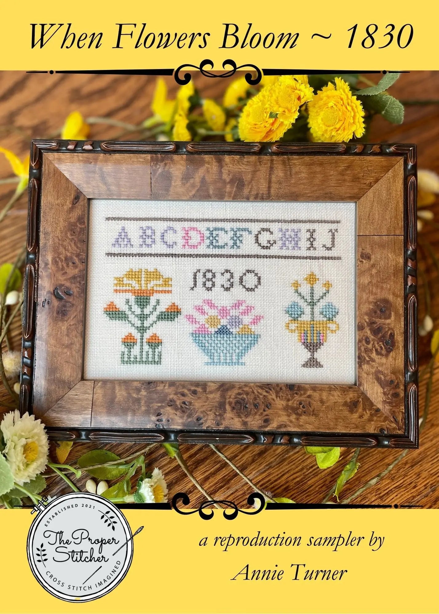 When Flowers Bloom by The Proper Stitcher (pre-order) The Proper Stitcher