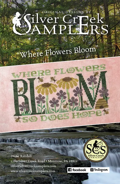 Where Flowers Bloom by Silver Creek Samplers (Pre-order) Silver Creek Samplers