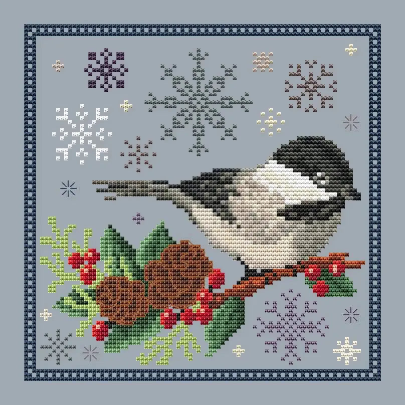 Winter Chickadee by Erin Elizabeth Designs Erin Elizabeth Designs