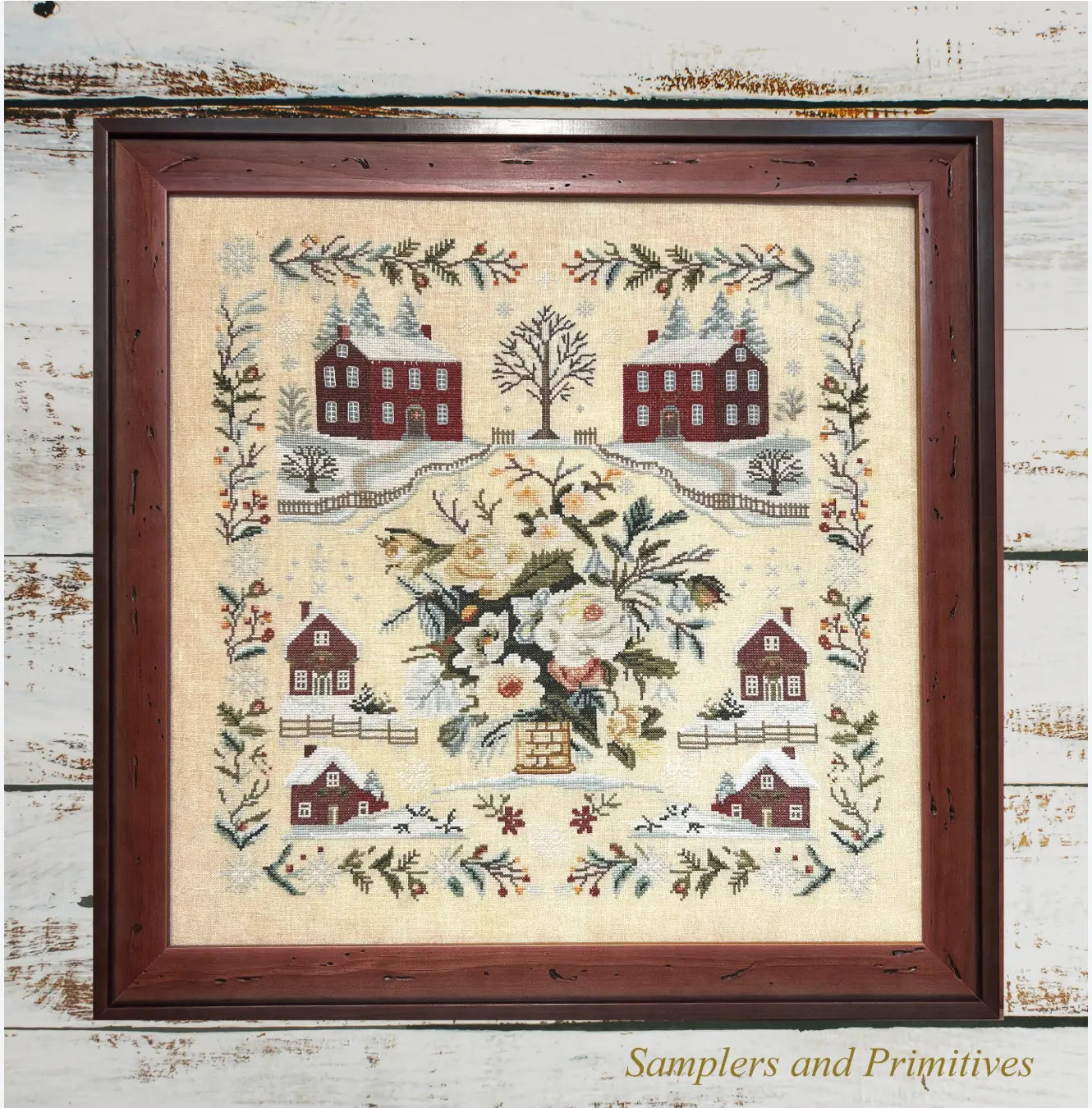 Winter Day Sampler by Samplers and Primitives Samplers and Primitives