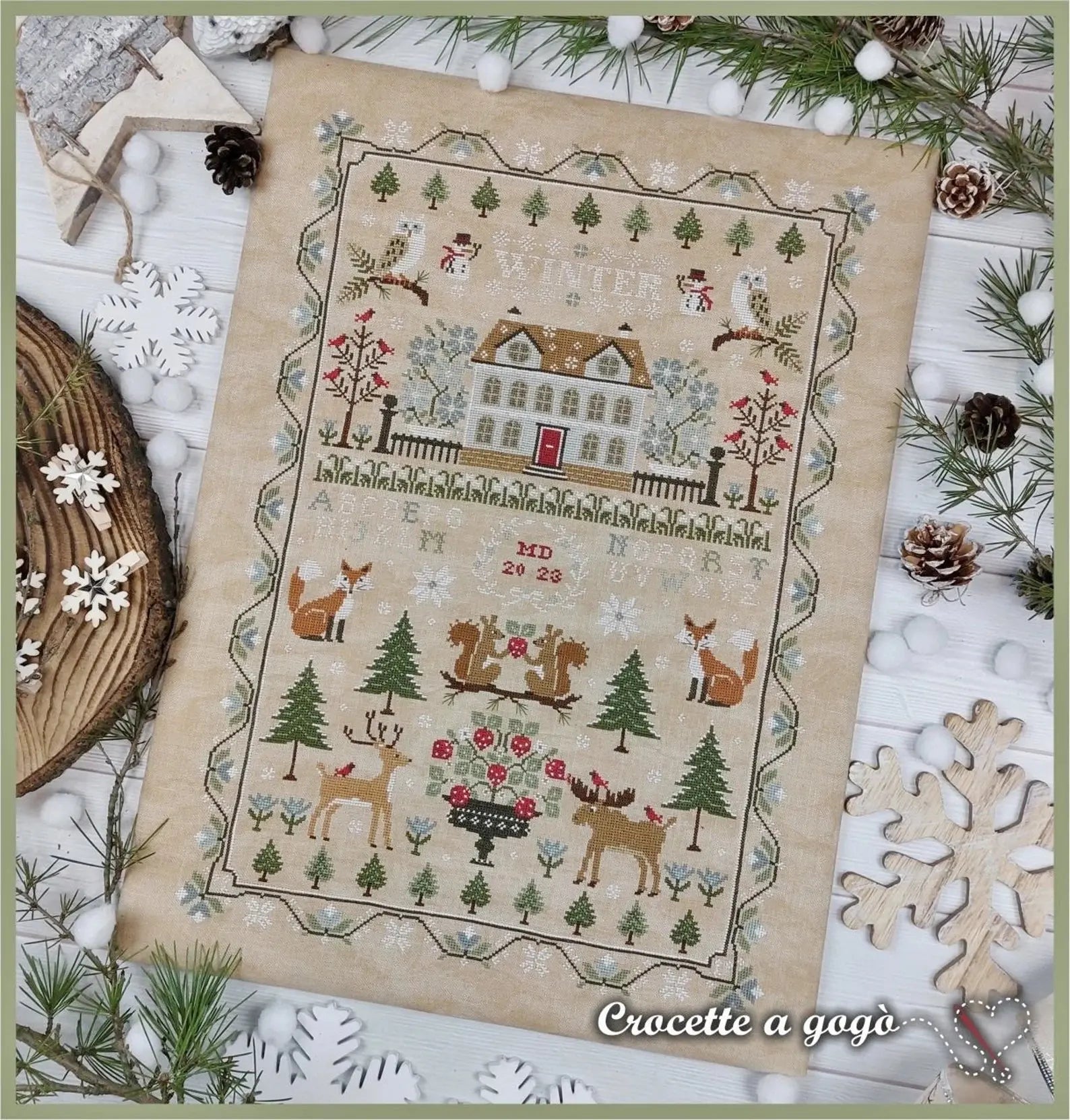 Winter Sampler by Crocette a gogo Crocette a gogo