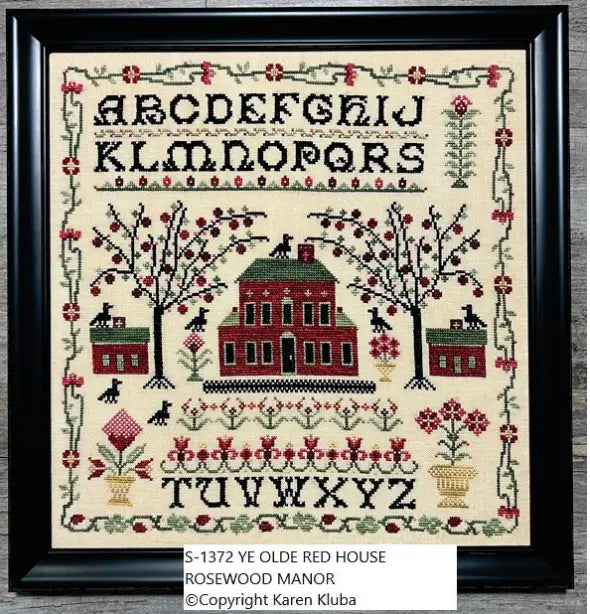 Ye Olde Red House Sampler by Rosewood Manor (pre-order) Rosewood Manor