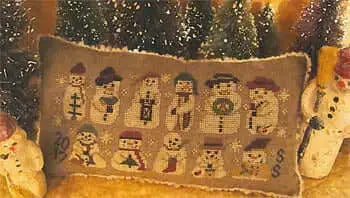 A Gathering of Snowmen by Homespun Elegance Homespun Elegance