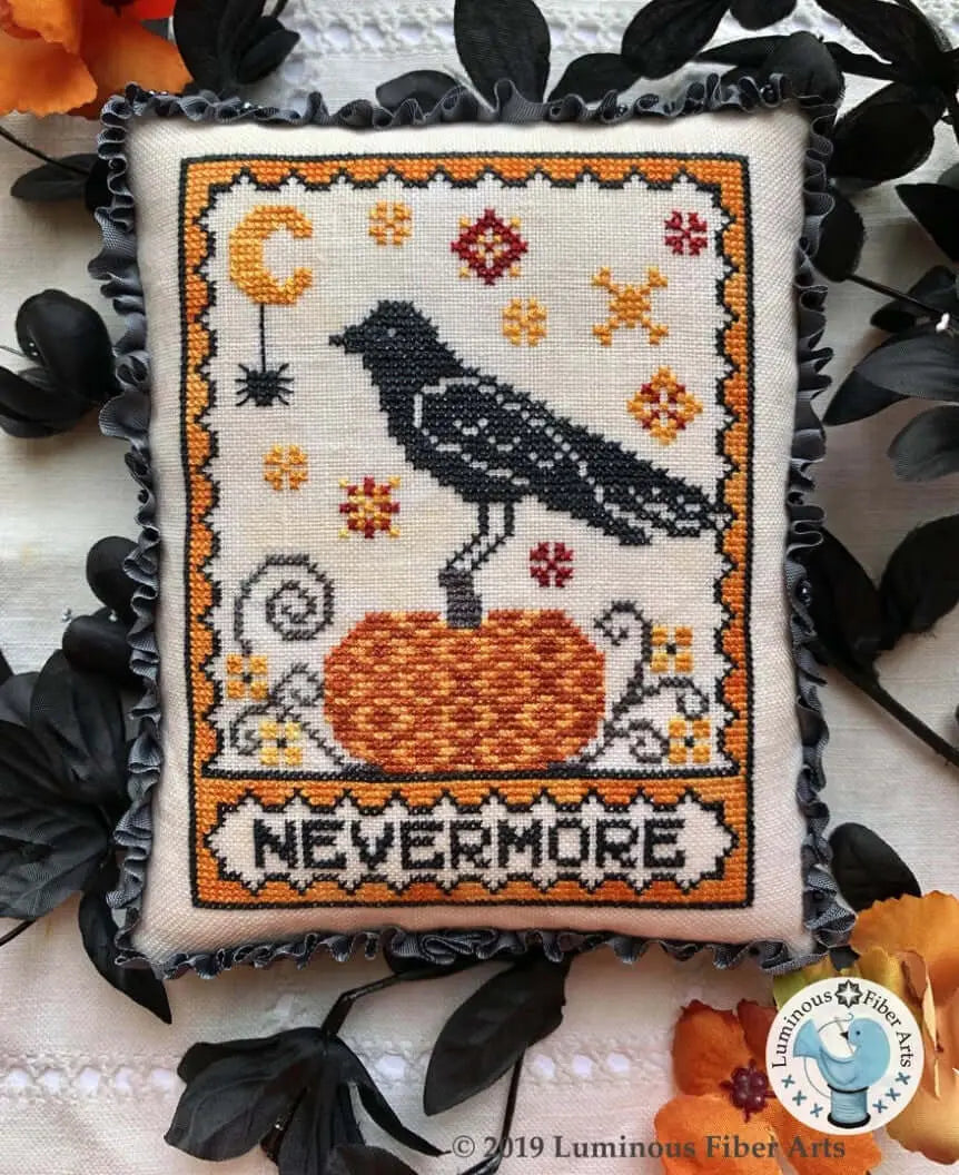 A Raven's Reply by Luminous Fiber Arts Luminous Fiber Arts