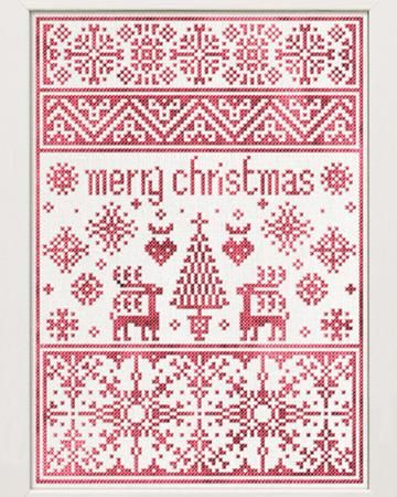 A Small Christmas Sampler by Modern Folk Embroidery Modern Folk Embroidery