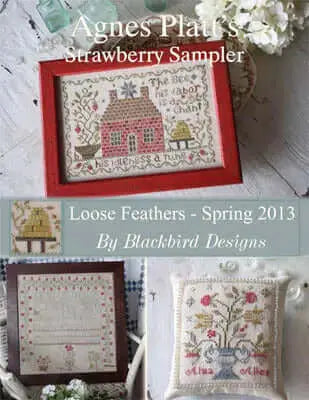 Agnes Platt's Strawberry Sampler by Blackbird Designs Blackbird Designs