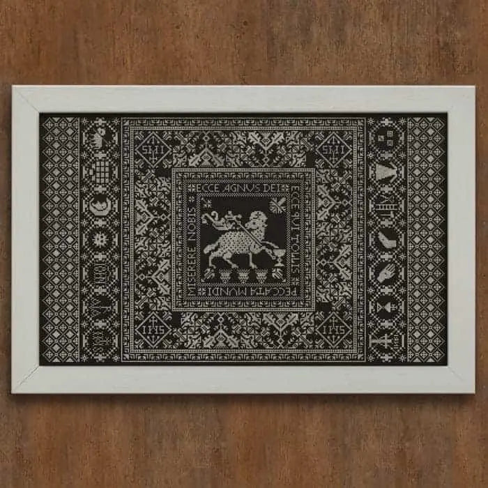 Agnus Dei by Modern Folk Embroidery Modern Folk Embroidery