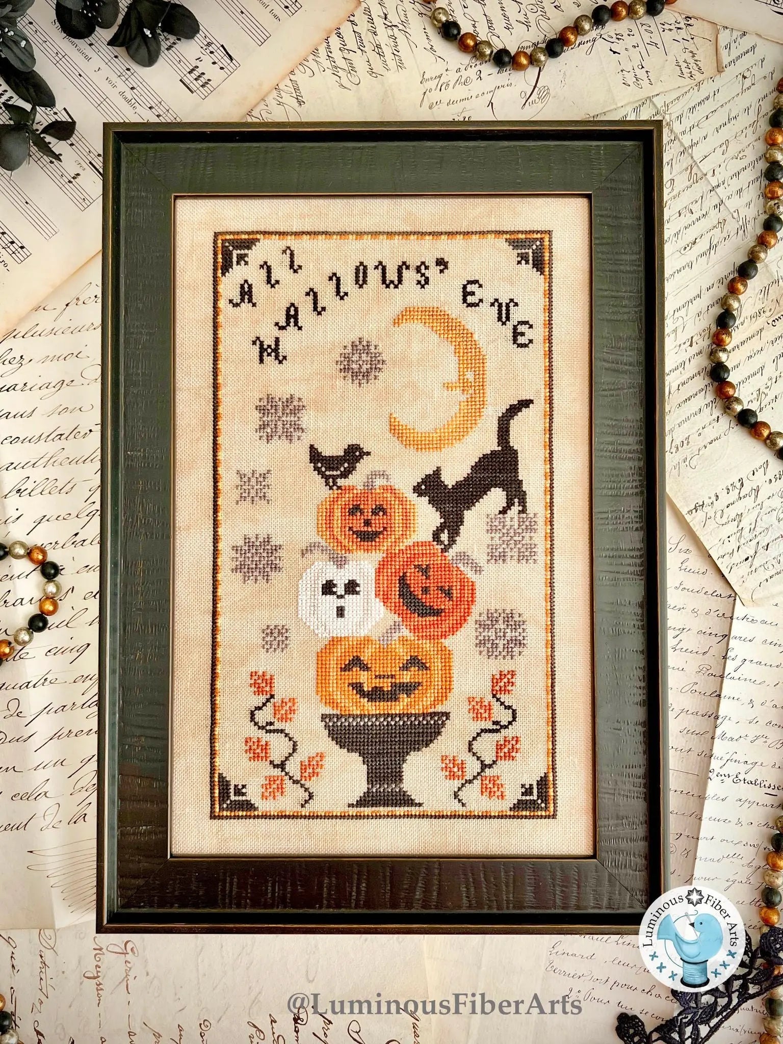 All Hallows' Eve by Luminous Fiber Arts Luminous Fiber Arts