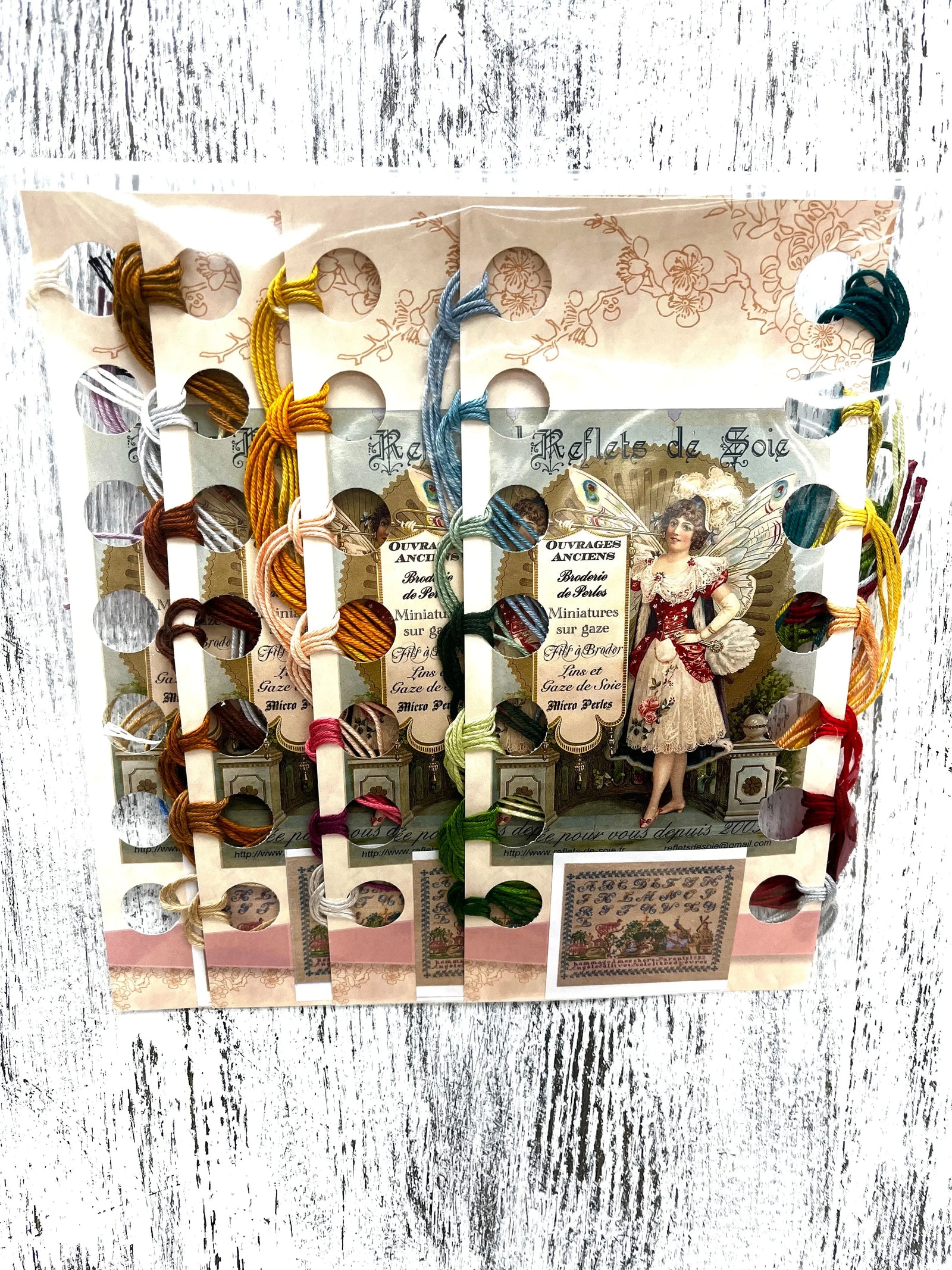 Angele Jollivet 1892 SILK SET by Reflets de Soie Reflets de Soie