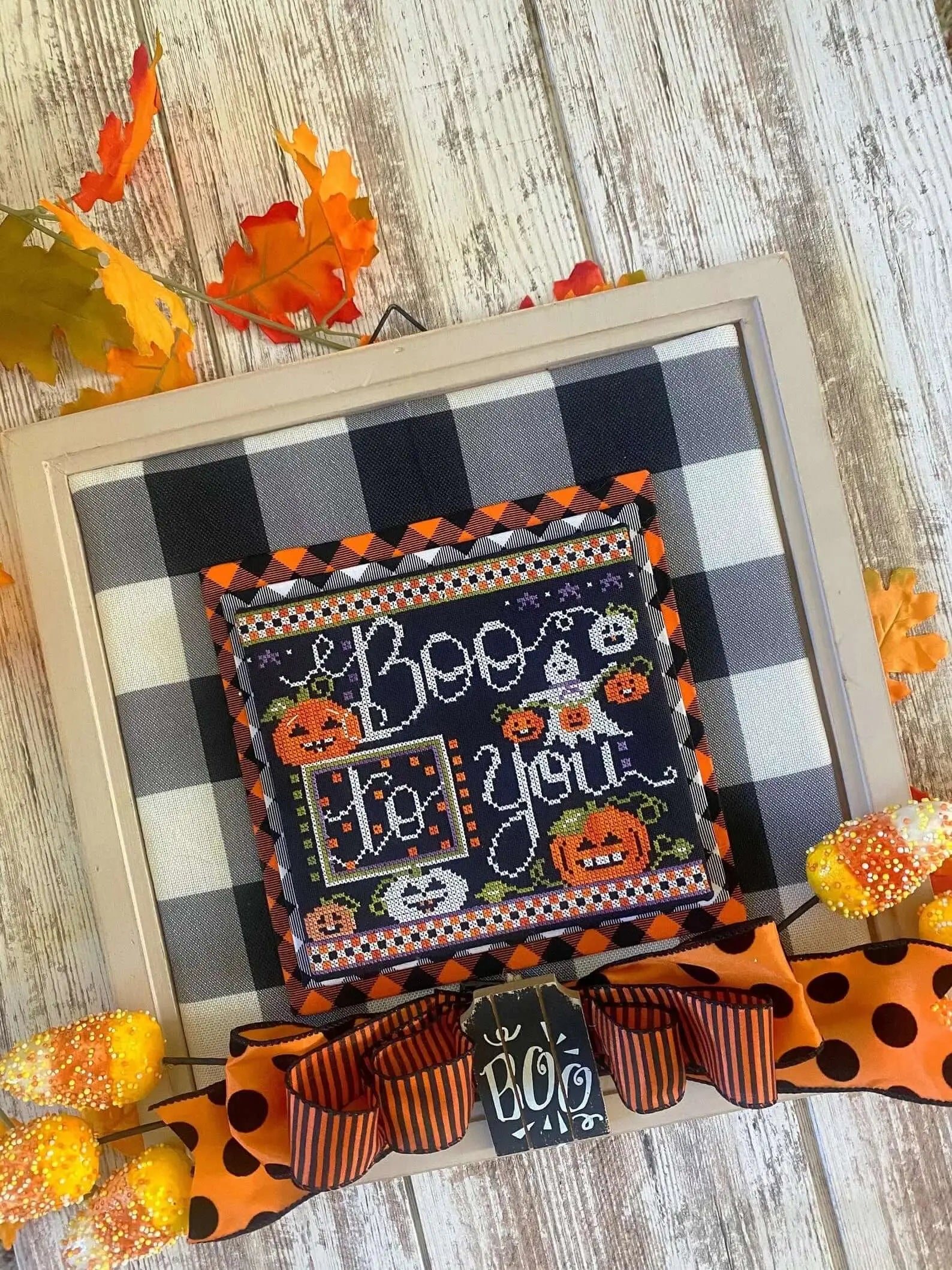 Boo to You by Stitching with the Housewives Stitching with the Housewives