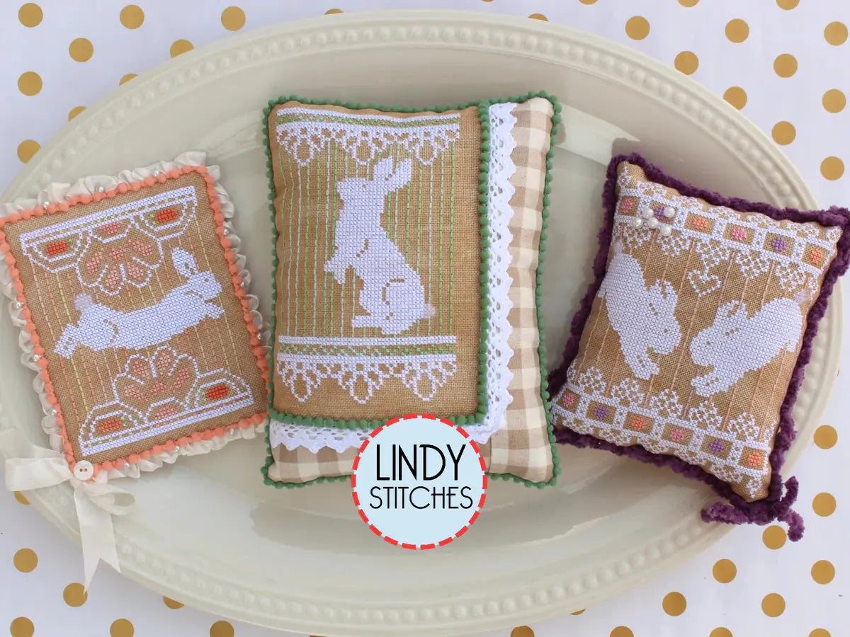 Bunny Lace Trio by Lindy Stitches Lindy Stitches