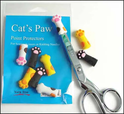 Cat's Paw Scissor Point Protectors by Yarn Tree Yarn Tree