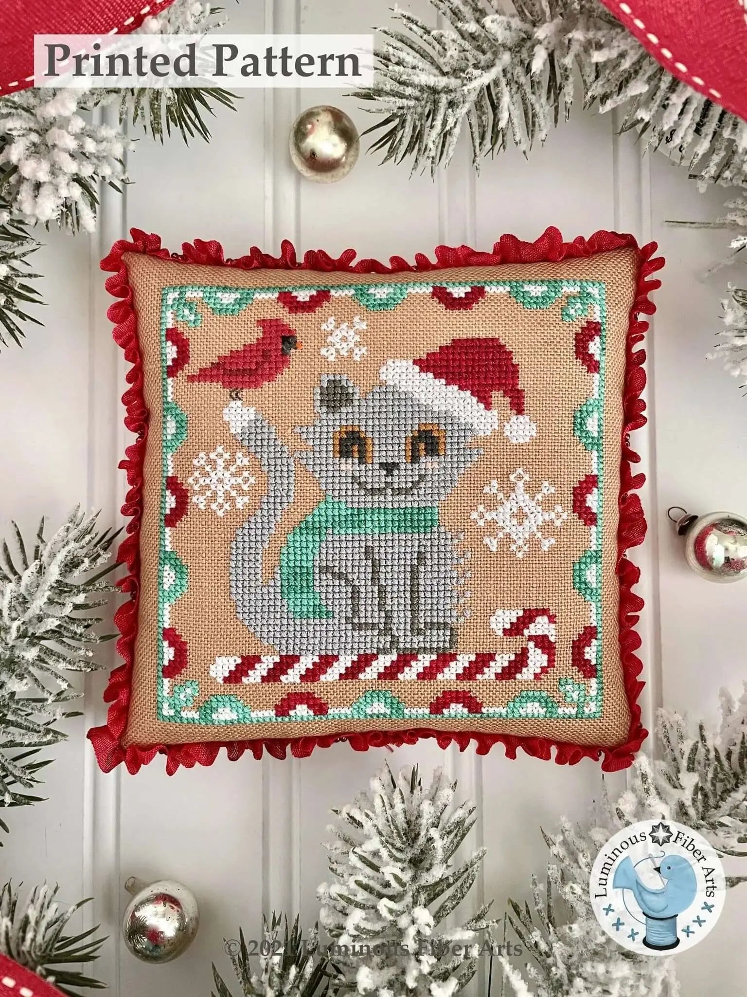 Catty Cane by Luminous Fiber Arts Luminous Fiber Arts