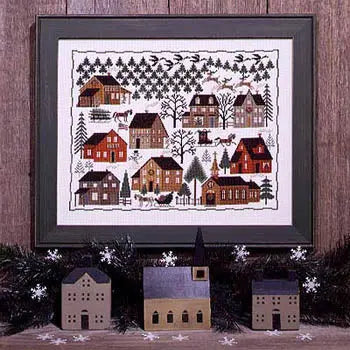 Christmas Village by The Prairie Schooler The Prairie Schooler