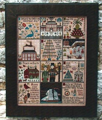 Christmas at Hawk Run Hollow by Carriage House Samplings.