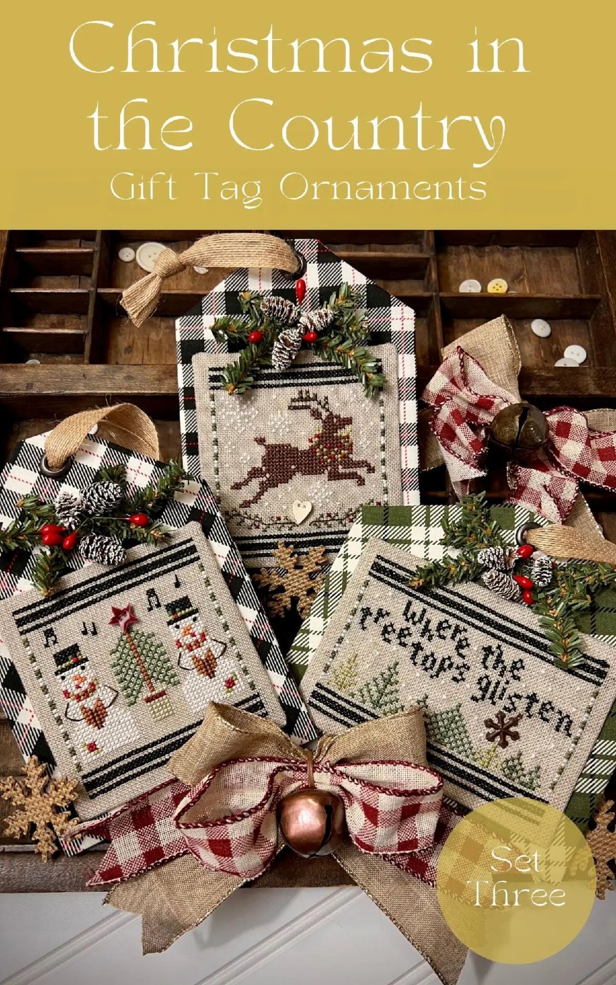Christmas in the Country Three by Annie Beez Folk Art (pre-order) Annie Beez Folk Art