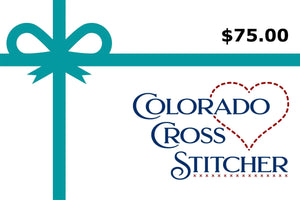 Colorado Cross Stitcher Gift Card Colorado Cross Stitcher