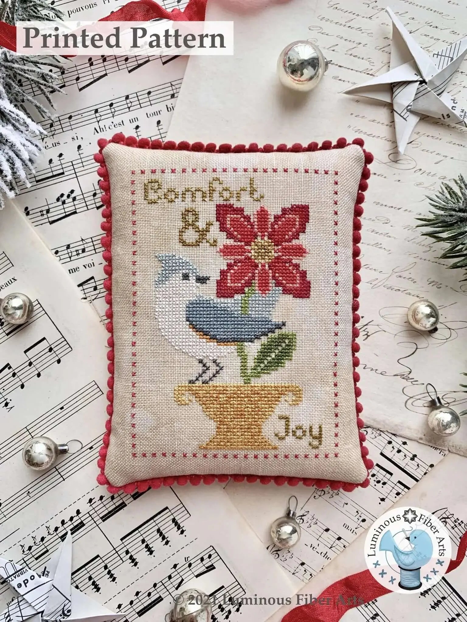 Comfort & Joy by Luminous Fiber Arts Luminous Fiber Arts